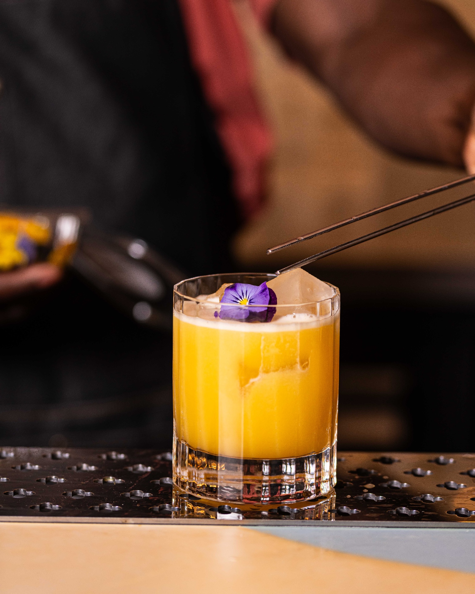 Cocktail signature aux agrumes